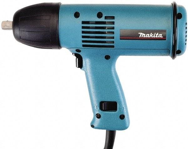 Makita - 1/2" Drive, 260 Ft/Lb Torque, Pistol Grip Handle, 2,000 RPM, Impact Wrench - 3.5 Amps, 120 Volts - All Tool & Supply