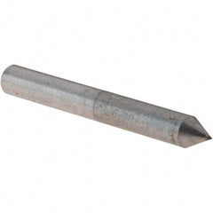 Norton - 1" Long x 3/16" Shank Diam Single Point Diamond Dresser - 60° Included Angle - All Tool & Supply