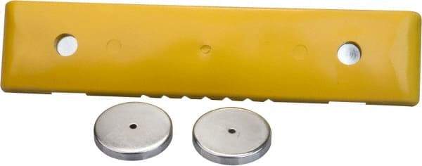 PRO-SAFE - 18" Long x 4" Wide x 1" High, Bumper - Yellow, Plastic - All Tool & Supply