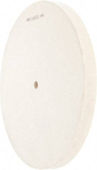 Value Collection - 10" Diam x 3/4" Thick Unmounted Buffing Wheel - 1 Ply, Polishing Wheel, 1/2" Arbor Hole, Hard Density - All Tool & Supply