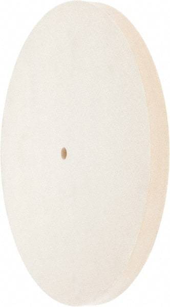 Value Collection - 12" Diam x 3/4" Thick Unmounted Buffing Wheel - 1 Ply, Polishing Wheel, 1/2" Arbor Hole, Medium Density - All Tool & Supply