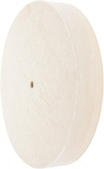 Value Collection - 12" Diam x 2" Thick Unmounted Buffing Wheel - 1 Ply, Polishing Wheel, 1/2" Arbor Hole, Soft Density - All Tool & Supply