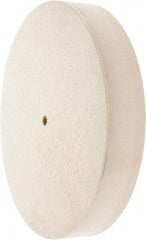 Value Collection - 12" Diam x 2" Thick Unmounted Buffing Wheel - 1 Ply, Polishing Wheel, 1/2" Arbor Hole, Hard Density - All Tool & Supply