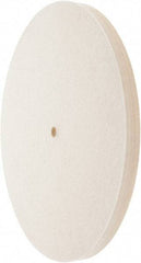 Value Collection - 12" Diam x 3/4" Thick Unmounted Buffing Wheel - 1 Ply, Polishing Wheel, 1/2" Arbor Hole, Soft Density - All Tool & Supply