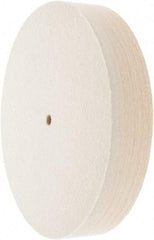 Value Collection - 10" Diam x 2" Thick Unmounted Buffing Wheel - 1 Ply, Polishing Wheel, 1/2" Arbor Hole, Soft Density - All Tool & Supply