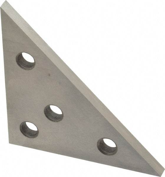 SPI - 90° Angle, 4-1/4 Inch Long, 1/4 Inch Thick, Steel, Angle Block - 10 Minutes Accuracy - All Tool & Supply