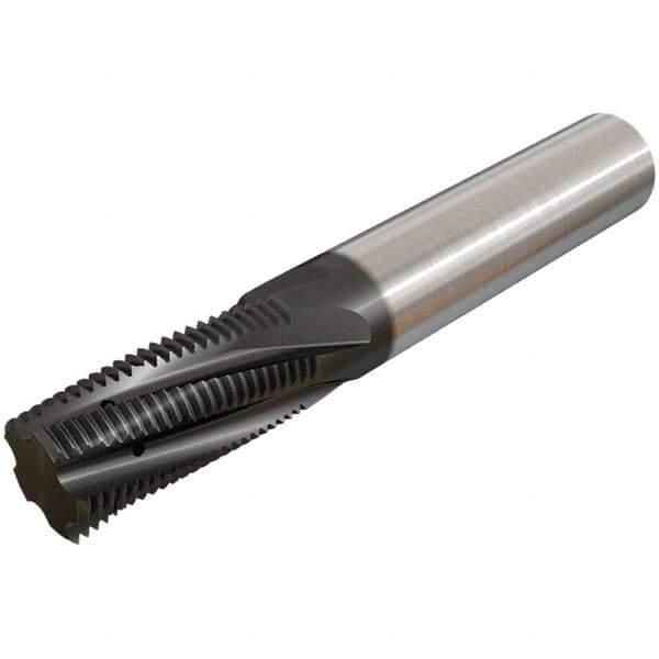 Iscar - M14x2.00 ISO, 0.3937" Cutting Diam, 3 Flute, Solid Carbide Helical Flute Thread Mill - Internal Thread, 1-1/16" LOC, 73mm OAL, 10mm Shank Diam - All Tool & Supply