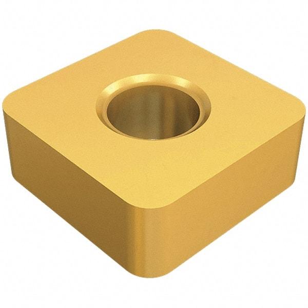 Iscar - SNMA432 Grade IC5005 Carbide Turning Insert - TiCN/Al2O3/TiN Finish, 90° Square, 1/2" Inscr Circle, 3/16" Thick, 1/32" Corner Radius - All Tool & Supply