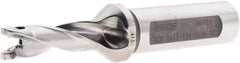 Iscar - 0.413" to 0.429" Diam, 3xD, 1.24" Max Depth, 5/8" Shank Diam, 3.77" OAL, Replaceable-Tip Drill - FCP, ICK, ICK-2M, ICM, ICP, iCP-2M Insert, 91188722 Toolholder, Series SumoCham - All Tool & Supply