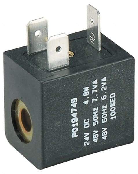 Parker - 12 DC Volt, Class F, Solenoid Coil - 5.5 Watt, IP 65 Enclosure, Use with Parker B Series Viking Valve - All Tool & Supply