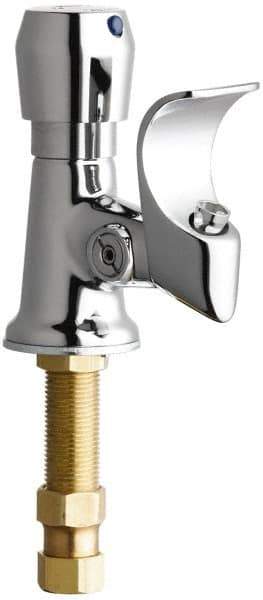 Chicago Faucets - Drinking Fountain - Push Button Operated Bubbler, Brass - All Tool & Supply