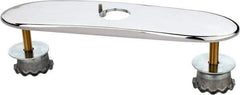 Chicago Faucets - Faucet Replacement 8" Cover Plate - Polished Chrome, Use with HyTronic IR Faucets - All Tool & Supply