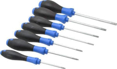 Wiha - 7 Piece, Torx Plus Standard Slotted Screwdriver Set - Comes in Box - All Tool & Supply