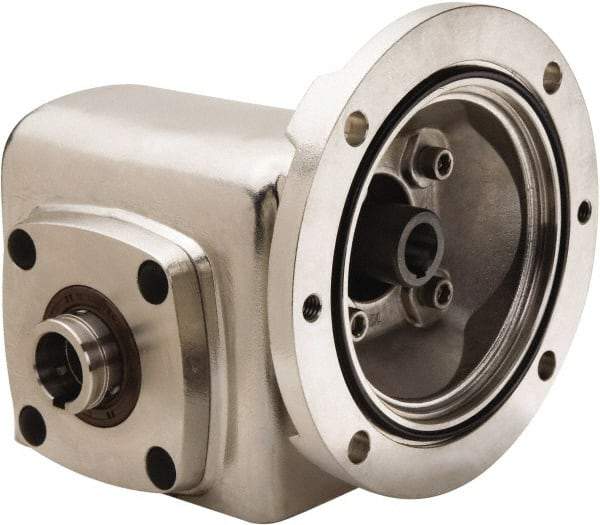 Boston Gear - 3-1/4 Centerline Distance, 40:1, 44 RPM Output, 2.1 Input Horsepower, 2,444 Lbs. Max Torque, Speed Reducer - Part No. SSHF73240KB7HSP31, 1-15/16" Shaft Diam, Hollow Shaft, 7/8" Bore, 6-3/4" High, 140TC NEMA - All Tool & Supply