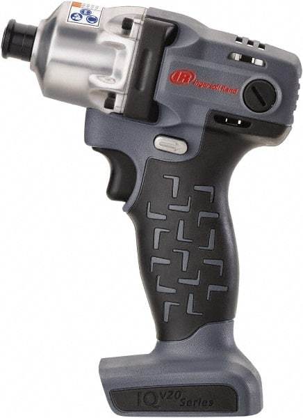 Ingersoll-Rand - 20 Volt, 1/4" Drive, 160 Ft/Lb Torque, Cordless Impact Driver - Pistol Grip Handle, 1900 RPM, Lithium-Ion, Bare Tool - All Tool & Supply