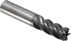 Niagara Cutter - 5/8", 5 Flute, Single End, Solid Carbide, 0.03" Corner Radius End Mill - 3-1/2" OAL, 40° Helix, Right Hand Flute, 1-1/4" LOC, Right Hand Cut - All Tool & Supply