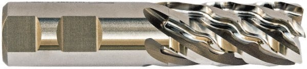 Niagara Cutter - 1-1/2" Diam 6 Flute Cobalt 0.04" Chamfer Width Corner Chamfer End Mill - All Tool & Supply