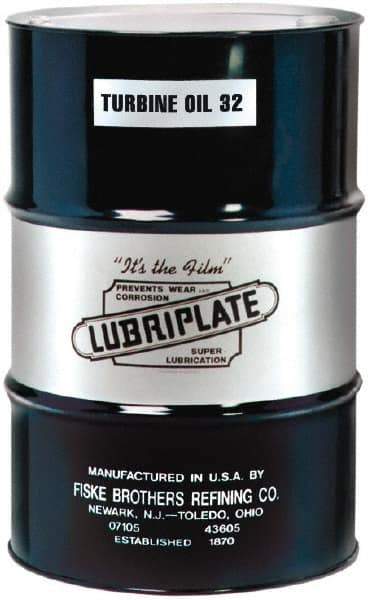 Lubriplate - 55 Gal Drum, ISO 32, SAE 10, Air Compressor Oil - 40°F to 290°, 152 Viscosity (SUS) at 100°F, 44 Viscosity (SUS) at 210°F - All Tool & Supply