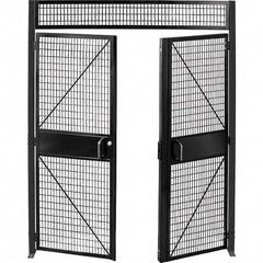 Folding Guard - Temporary Structure Doors Type: Hinged Door Width (Feet): 8 - All Tool & Supply