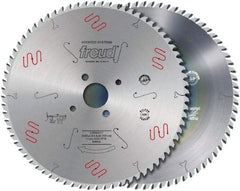 Freud - 450mm Diam, 60mm Arbor Hole Diam, 72 Tooth Wet & Dry Cut Saw Blade - Carbide-Tipped, Standard Round Arbor - All Tool & Supply