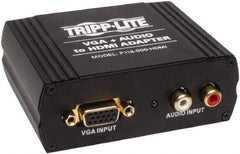 Tripp-Lite - Converter Adapter - HDMI Male Connector, Black, Use with Cabling and Video Applications - All Tool & Supply