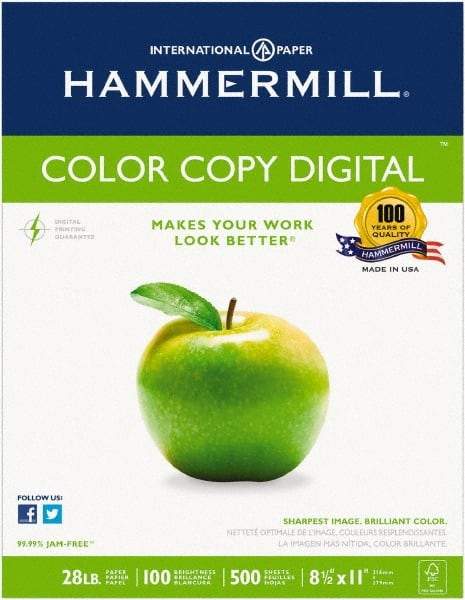 Hammermill - White Copy Paper - Use with Laser Printers, Copiers, Plain Paper Fax Machines - All Tool & Supply