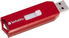 Verbatim - 8GB Red Flash Drive - Use with Windows Vista, 7 - All Tool & Supply