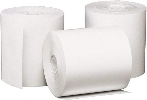 UNIVERSAL - White Adding Machine Paper Rolls - Use with Point of Sale Machines - All Tool & Supply