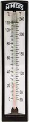 Winters - 30 to 240°F, Industrial Thermometer with Standard Thermowell - 2 Inch Immersion Length, 1-7/8 Inch Stem Length, 6 Inch Long, 1/2 Inch Thread - All Tool & Supply