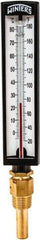 Winters - 20 to 180°F, Industrial Thermometer with Standard Thermowell - 2 Inch Immersion Length, 1.825 Inch Stem Length, 10 Inch Long, 1/2 Inch Thread - All Tool & Supply