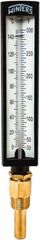 Winters - 30 to 300°F, Industrial Thermometer with Standard Thermowell - 2 Inch Immersion Length, 1.825 Inch Stem Length, 10 Inch Long, 1/2 Inch Thread - All Tool & Supply