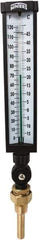 Winters - -15 to 120°F, Industrial Thermometer with Standard Thermowell - 3 Inch Immersion Length, 3-1/2 Inch Stem Length, 17 Inch Long, 3/4 Inch Thread - All Tool & Supply