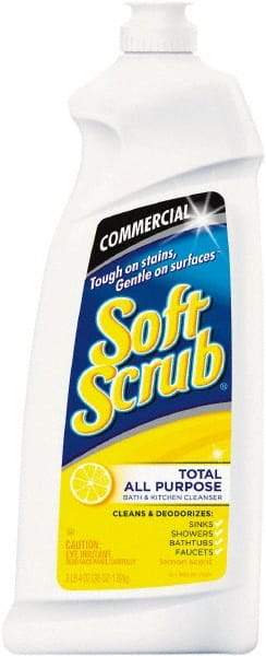 Soft Scrub - 36 oz Bottle All-Purpose Cleaner - Liquid, Lemon - All Tool & Supply