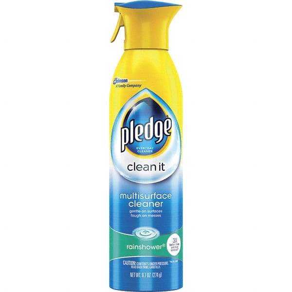 Pledge - 9.7 oz Aerosol All-Purpose Cleaner - Aerosol, Rainshower - All Tool & Supply