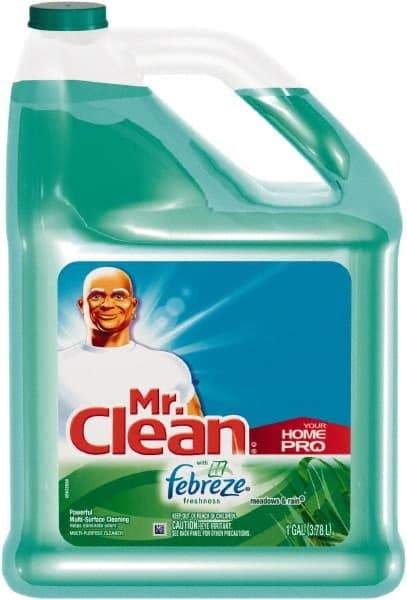 Mr. Clean - 1 Gal Bottle All-Purpose Cleaner - Liquid, Meadows & Rain - All Tool & Supply