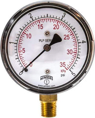 Winters - 5 psi, Pressure Test Gauge and Calibrator - 2-1/2 Inch Diameter - All Tool & Supply