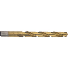 #12; Jobber Length; High Speed Steel; TiN; Made In U.S.A. Series/List #1330G - All Tool & Supply