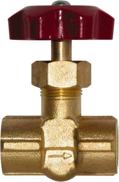 Winters - 1/4" Pipe, FNPT x FNPT End Connection, Lead Free Brass Pressure Regulating Valve - Buna N Seal, 0 to 400 psi Working Pressure - All Tool & Supply