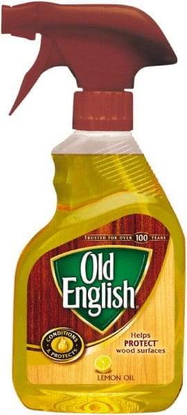 Old English - 12 Fluid Ounce Liquid Furniture Polish - Lemon Scent, Spray Bottle - All Tool & Supply