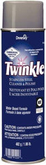 Twinkle - 17 Fluid Ounce Liquid Stainless Steel Cleaner and Polish - Unscented, Aerosol - All Tool & Supply