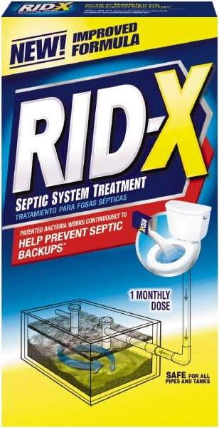 Rid-X - 9.8 oz Powder Drain Opener - Unscented, Box - All Tool & Supply