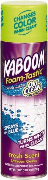 Kaboom - 19 oz Can Foam Bathroom Cleaner - Fresh Scent, Nonacidic, General Purpose Cleaner - All Tool & Supply