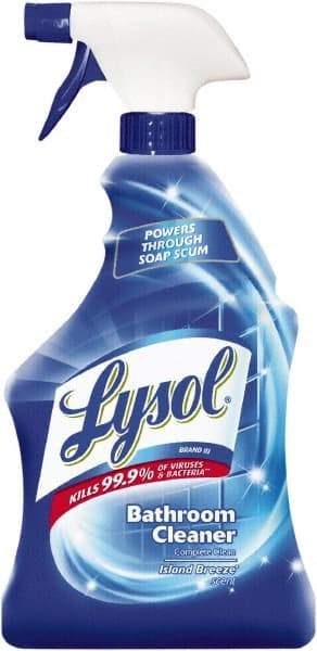 Lysol - 32 oz Spray Bottle Liquid Bathroom Cleaner - Island Breeze Scent, Disinfectant, General Purpose Cleaner - All Tool & Supply