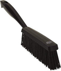 Vikan - 14" OAL, Polyester Staple Set Bench Brush - 2" Bristle Length, 6-3/8" Long Head, Black - All Tool & Supply