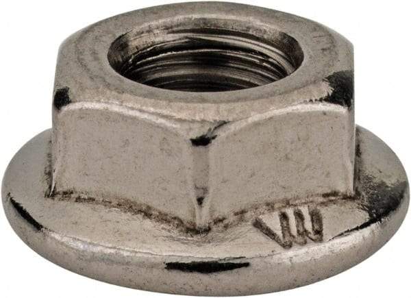 Monroe Engineering Products - M6x1.00 304 Steel Hex Flange Lock Nut - 6mm High - All Tool & Supply