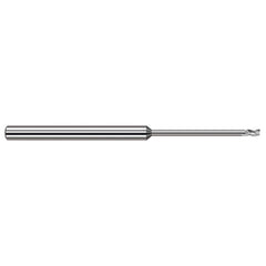 Harvey Tool - 0.045", 1.7mm LOC, 1/8" Shank Diam, 2-1/2" OAL, 3 Flute Solid Carbide Square End Mill - Exact Industrial Supply