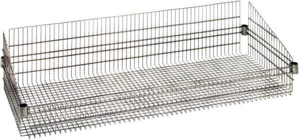 Quantum Storage - Wire Basket Unit - 48" Wide x 18" Deep x 10" High, - All Tool & Supply