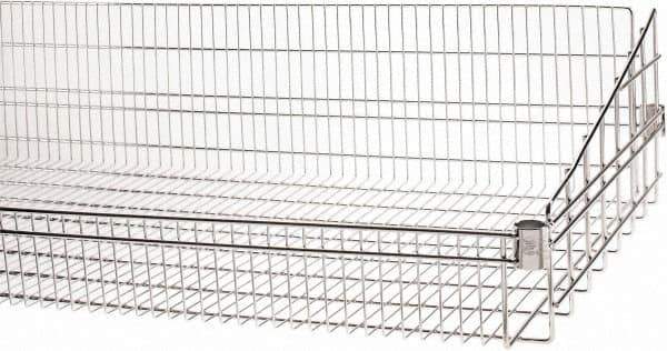 Quantum Storage - Wire Basket Unit - 60" Wide x 24" Deep x 10" High, - All Tool & Supply