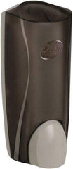 Dial - 1000 mL Liquid Hand Soap Dispenser - Acrylic, Hanging, Gray - All Tool & Supply