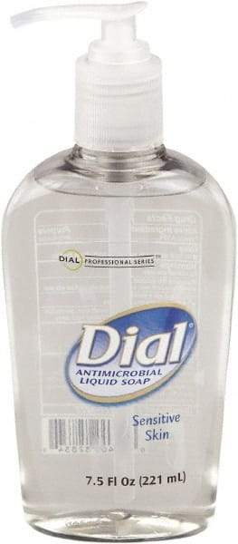 Dial - 7.5 oz Pump Bottle Liquid Soap - Clear, Pleasant Fragrance Scent - All Tool & Supply